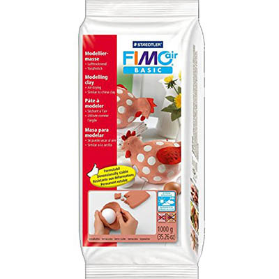 Image for STAEDTLER 810 FIMOAIR BASIC MODELLING CLAY 1KG TERRACOTTA from MOE Office Products Depot Mackay & Whitsundays