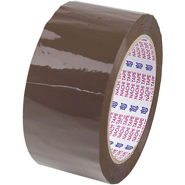 Image for NACHI 101 PACKAGING TAPE 36MM X 75M BROWN from Barkers Rubber Stamps & Office Products Depot