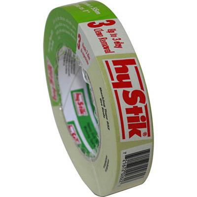 Image for HYSTIK 833 HEAVY DUTY MASKING TAPE 24MM X 55M from Total Supplies Pty Ltd