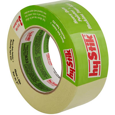 Image for HYSTIK 833 HEAVY DUTY MASKING TAPE 48MM X 55M from Ross Office Supplies Office Products Depot