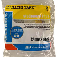 nachi 620 stationery tape 24mm x 66m transparent
