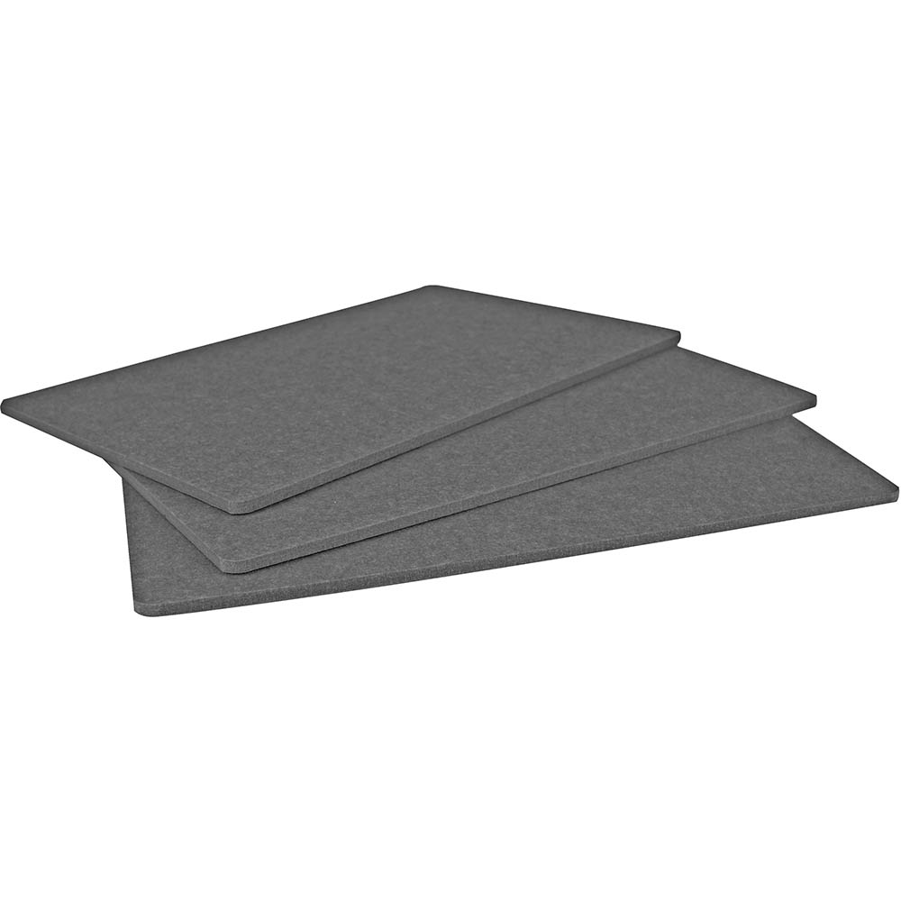 Image for CLEANSCREEN SCREEN 1700 X 9 X 350MM CHARCOAL from OFFICEPLANET OFFICE PRODUCTS DEPOT