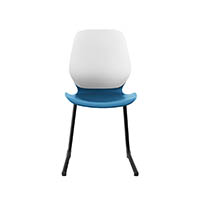 sylex kaleido chair cantilever legs blue