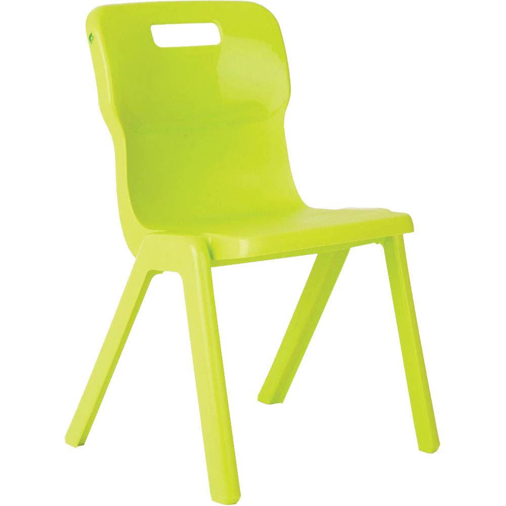 Image for SYLEX TITAN CHAIR 350MM LIME from Barkers Rubber Stamps & Office Products Depot