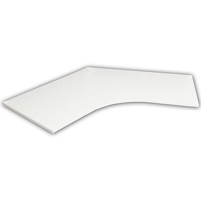 Image for RAPID SCREEN WORK TOP 1200/1200 X 700/700MM NATURAL WHITE from Margaret River Office Products Depot