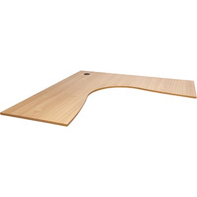 Image for RAPIDLINE CORNER WORK TOP 1800 X 1500 X 700MM BEECH from Barkers Rubber Stamps & Office Products Depot