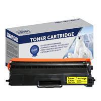 compatible brother tn346y toner cartridge high yield yellow