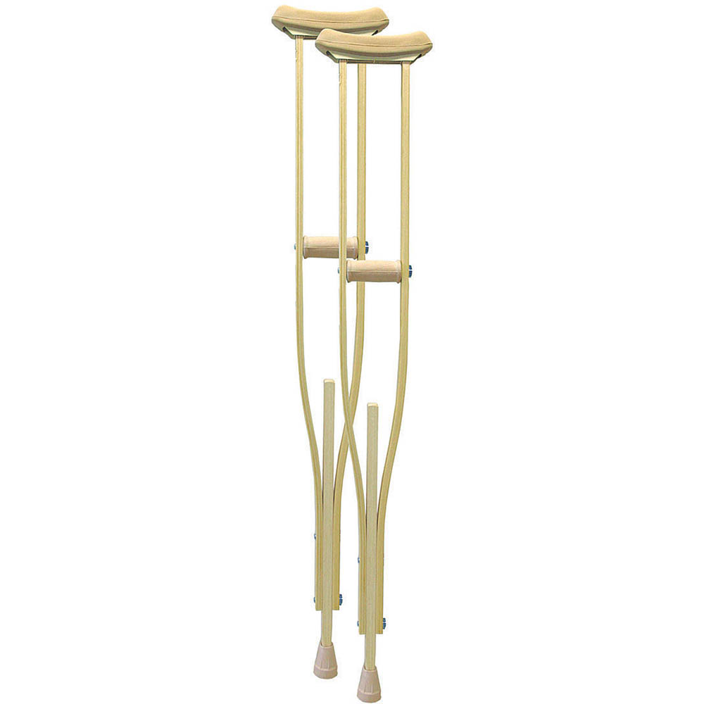Image for TRAFALGAR WOODEN CRUTCHES from Total Supplies Pty Ltd