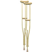 trafalgar wooden crutches