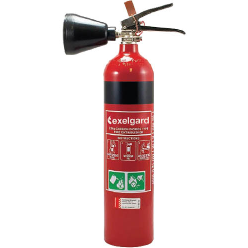 Image for BRADY FIRE EXTINGUISHER CO2 DRY CHEMICAL 2KG from Margaret River Office Products Depot