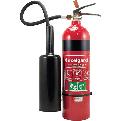Image for BRADY FIRE EXTINGUISHER CO2 DRY CHEMICAL 3.5KG from Ross Office Supplies Office Products Depot