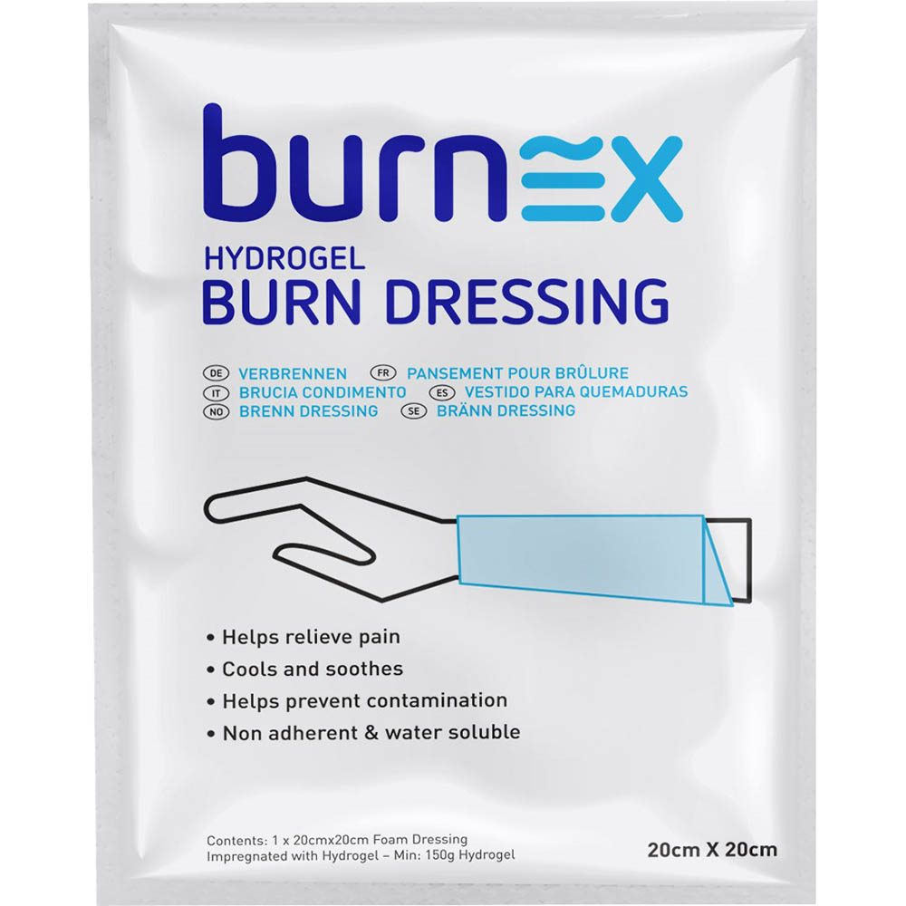 Image for BURNEX GEL DRESSING PAD 200 X 200MM from Ross Office Supplies Office Products Depot