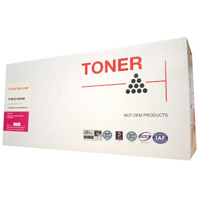 Image for WHITEBOX COMPATIBLE BROTHER TN240 TONER CARTRIDGE MAGENTA from MOE Office Products Depot Mackay & Whitsundays