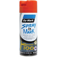 dy-mark spray and mark layout paint 350g orange