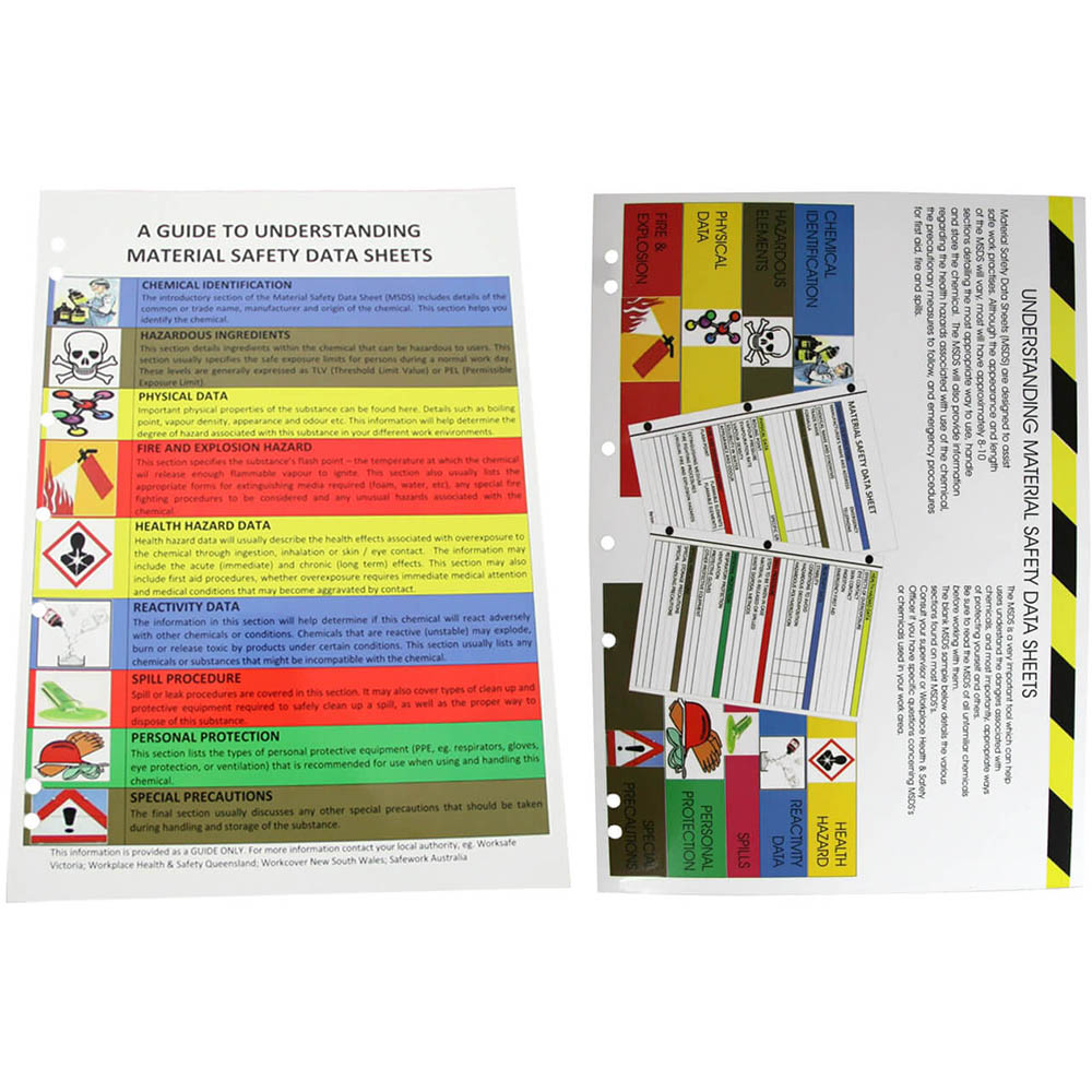 Image for BRADY SDS REPLACEMENT INFORMATION SHEET A4 WHITE from Total Supplies Pty Ltd