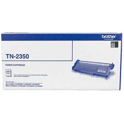 Image for BROTHER TN2350 TONER CARTRIDGE BLACK from Omni Plus