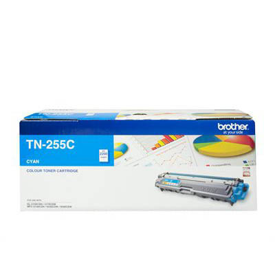 Image for BROTHER TN255C TONER CARTRIDGE CYAN from Total Supplies Pty Ltd