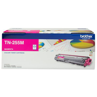 Image for BROTHER TN255M TONER CARTRIDGE MAGENTA from MOE Office Products Depot Mackay & Whitsundays