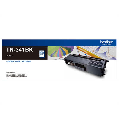 Image for BROTHER TN341BK TONER CARTRIDGE BLACK from MOE Office Products Depot Mackay & Whitsundays