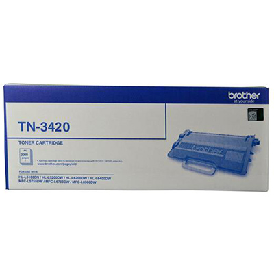 Image for BROTHER TN3420 TONER CARTRIDGE BLACK from MOE Office Products Depot Mackay & Whitsundays