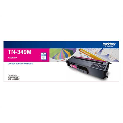 Image for BROTHER TN349M TONER CARTRIDGE MAGENTA from Office Products Depot