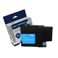 compatible brother lc3333c ink cartridge high yield cyan