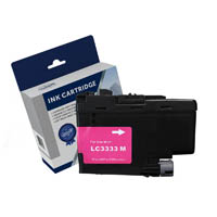 compatible brother lc3333m ink cartridge high yield magenta
