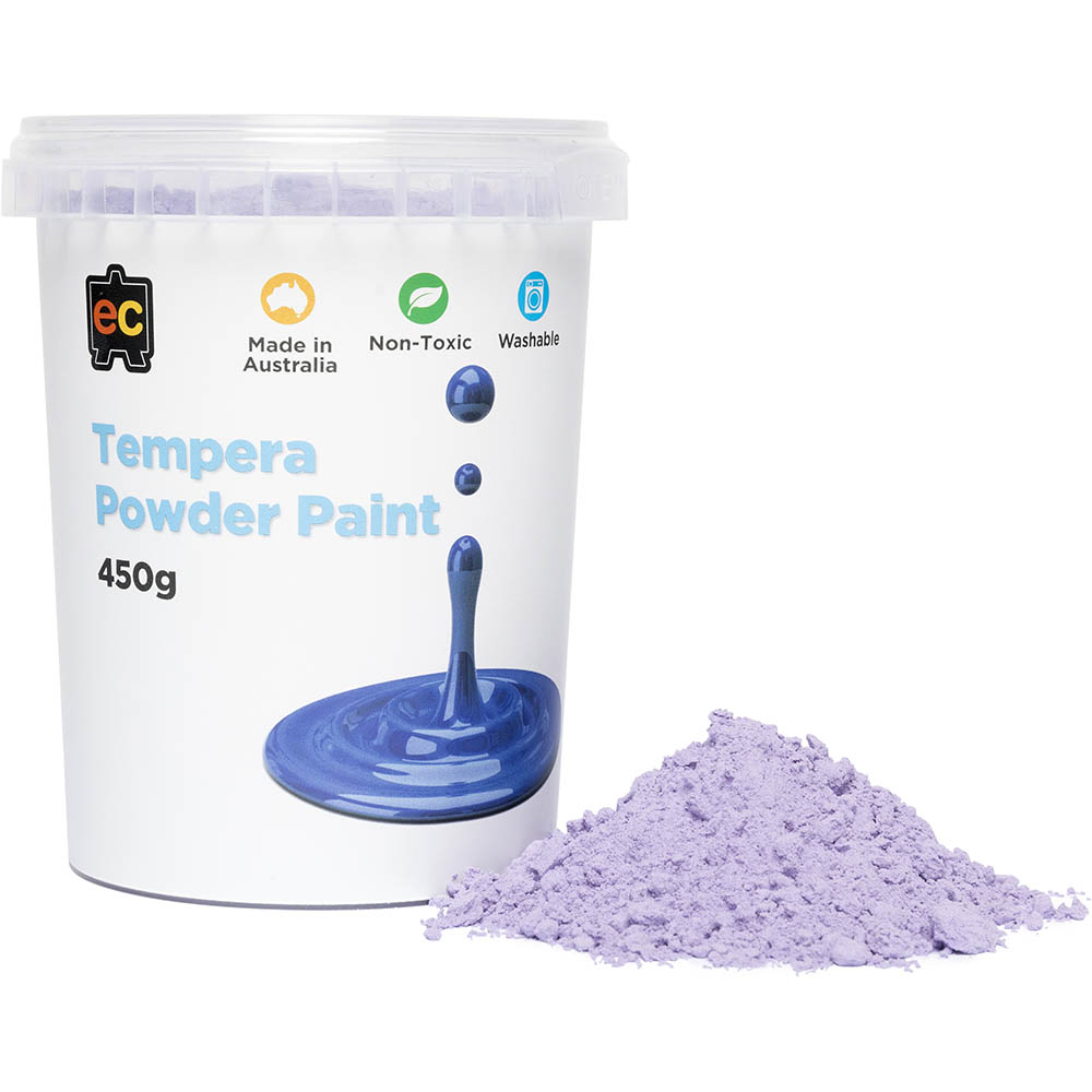 Image for EDUCATIONAL COLOURS TEMPERA POWDER 450GM VIOLET from Office Products Depot Gold Coast