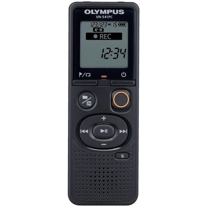 Image for OLYMPUS VN-541PC DIGITAL VOICE RECORDER BLACK from Ross Office Supplies Office Products Depot