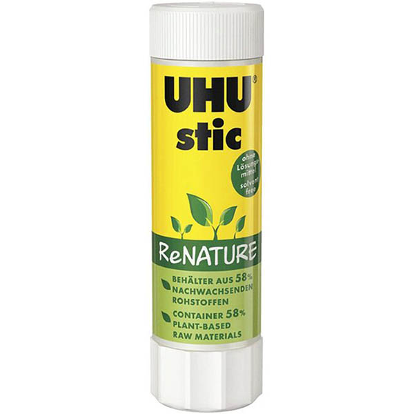 Image for UHU RE-NATURE GLUE STICK 40G from Barkers Rubber Stamps & Office Products Depot