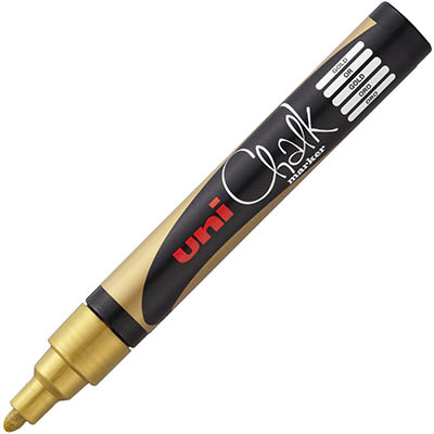 Image for UNI-BALL CHALK MARKER BULLET TIP 2.5MM GOLD from Office Products Depot