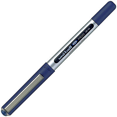 Image for UNI-BALL UB150 EYE LIQUID INK ROLLERBALL PEN 0.5MM BLUE from MOE Office Products Depot Mackay & Whitsundays
