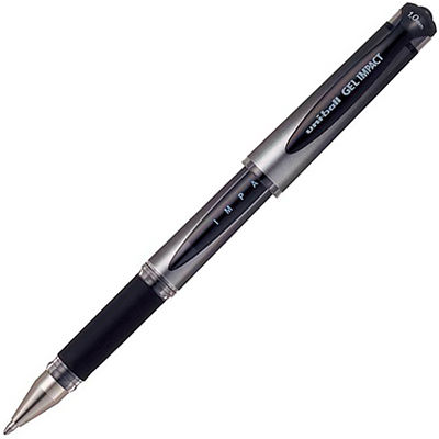 Image for UNI-BALL UM153 SIGNO GEL INK PEN 1.0MM BLACK from Total Supplies Pty Ltd