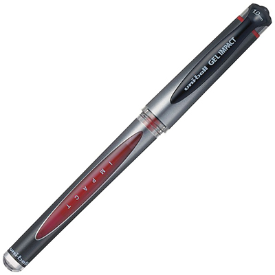 Image for UNI-BALL UM153 SIGNO GEL INK PEN 1.0MM RED from Albany Office Products Depot