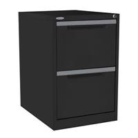 steelco filing cabinet 2 drawer 470 x 620 x 710mm graphite ripple