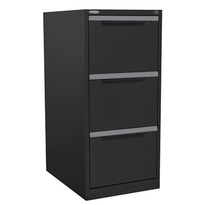 Image for STEELCO FILING CABINET 3 DRAWER 470 X 620 X 1015MM GRAPHITE RIPPLE from Margaret River Office Products Depot