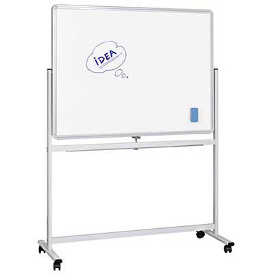 Image for VISIONCHART CHILLI MAGNETIC MOBILE WHITEBOARD 1200 X 900MM from MOE Office Products Depot Mackay & Whitsundays