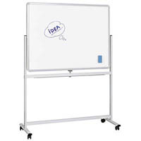 visionchart chilli magnetic mobile whiteboard 1200 x 900mm