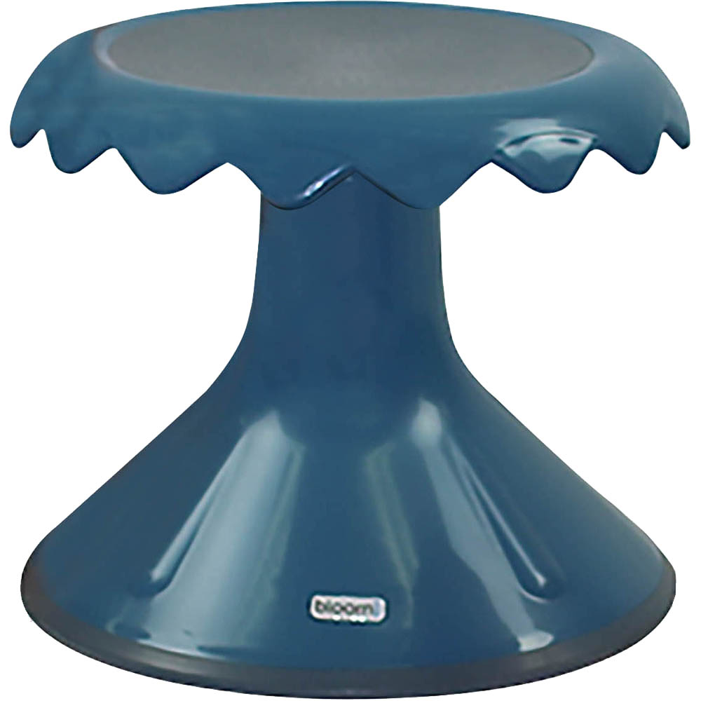 Image for VISIONCHART EDUCATION SUNFLOWER STOOL 310MM HIGH OCEAN BLUE from Ross Office Supplies Office Products Depot