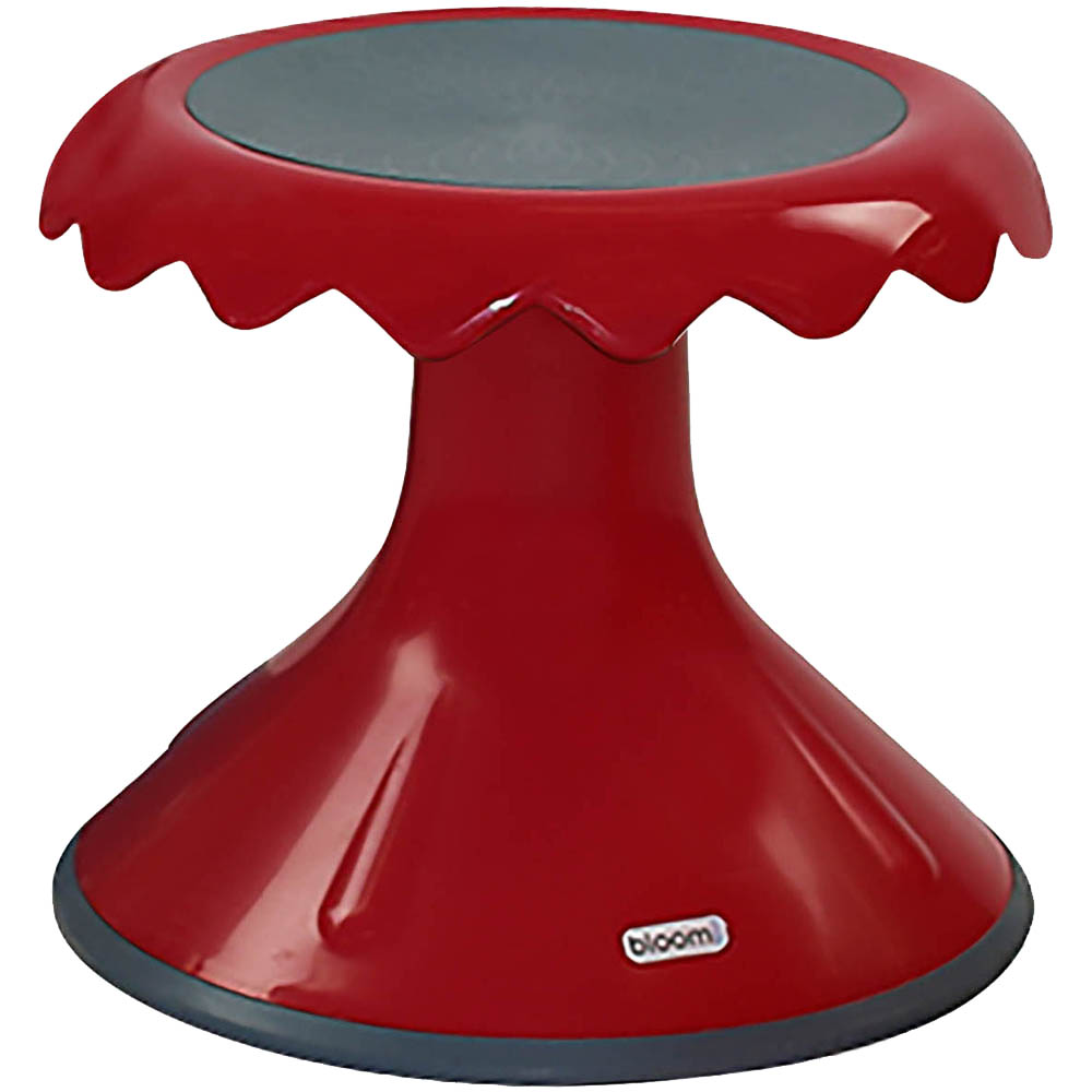 Image for VISIONCHART EDUCATION SUNFLOWER STOOL 310MM HIGH DARK RED from Ross Office Supplies Office Products Depot