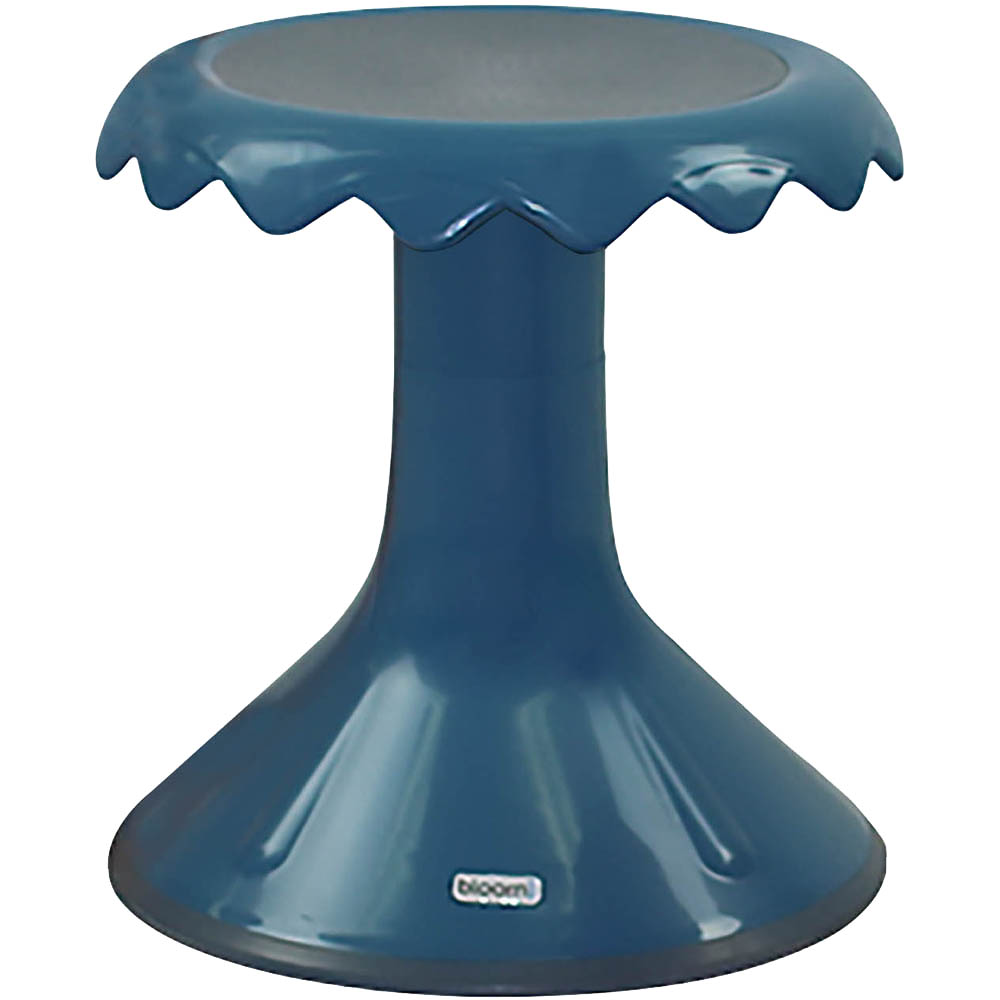 Image for VISIONCHART EDUCATION SUNFLOWER STOOL 370MM HIGH OCEAN BLUE from Ross Office Supplies Office Products Depot