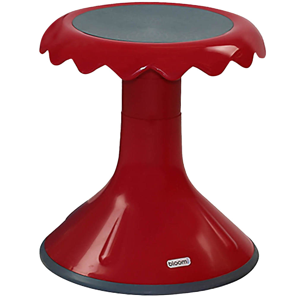 Image for VISIONCHART EDUCATION SUNFLOWER STOOL 370MM HIGH DARK RED from MOE Office Products Depot Mackay & Whitsundays