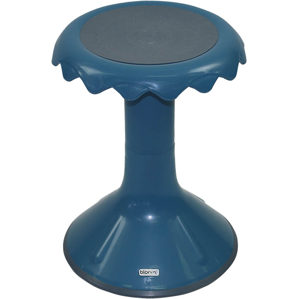 Image for VISIONCHART EDUCATION SUNFLOWER STOOL 450MM HIGH OCEAN BLUE from Ross Office Supplies Office Products Depot