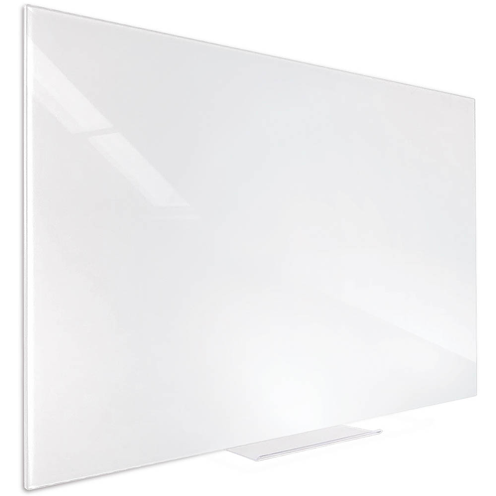 Image for VISIONCHART ACCENT MAGNETIC GLASSBOARD 1200 X 900MM WHITE from MOE Office Products Depot Mackay & Whitsundays