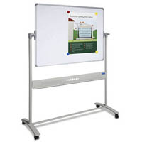 visionchart communicate mobile magnetic whiteboard 1200 x 900mm
