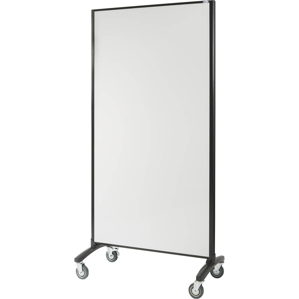 Image for VISIONCHART COMMUNICATE ROOM DIVIDER DOUBLE SIDED WHITEBOARD 1800 X 900MM WHITE from Barkers Rubber Stamps & Office Products Depot