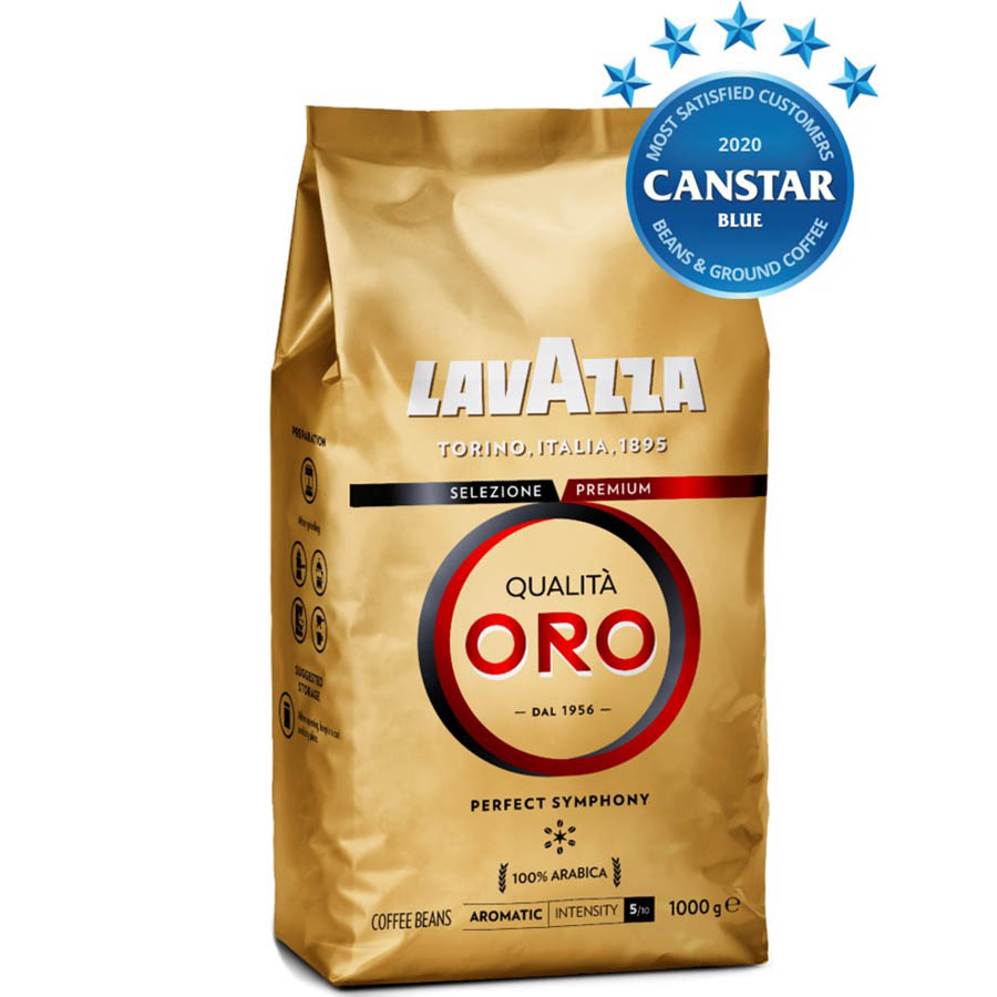 Image for LAVAZZA QUALITA ORO COFFEE BEANS 1KG from MOE Office Products Depot Mackay & Whitsundays