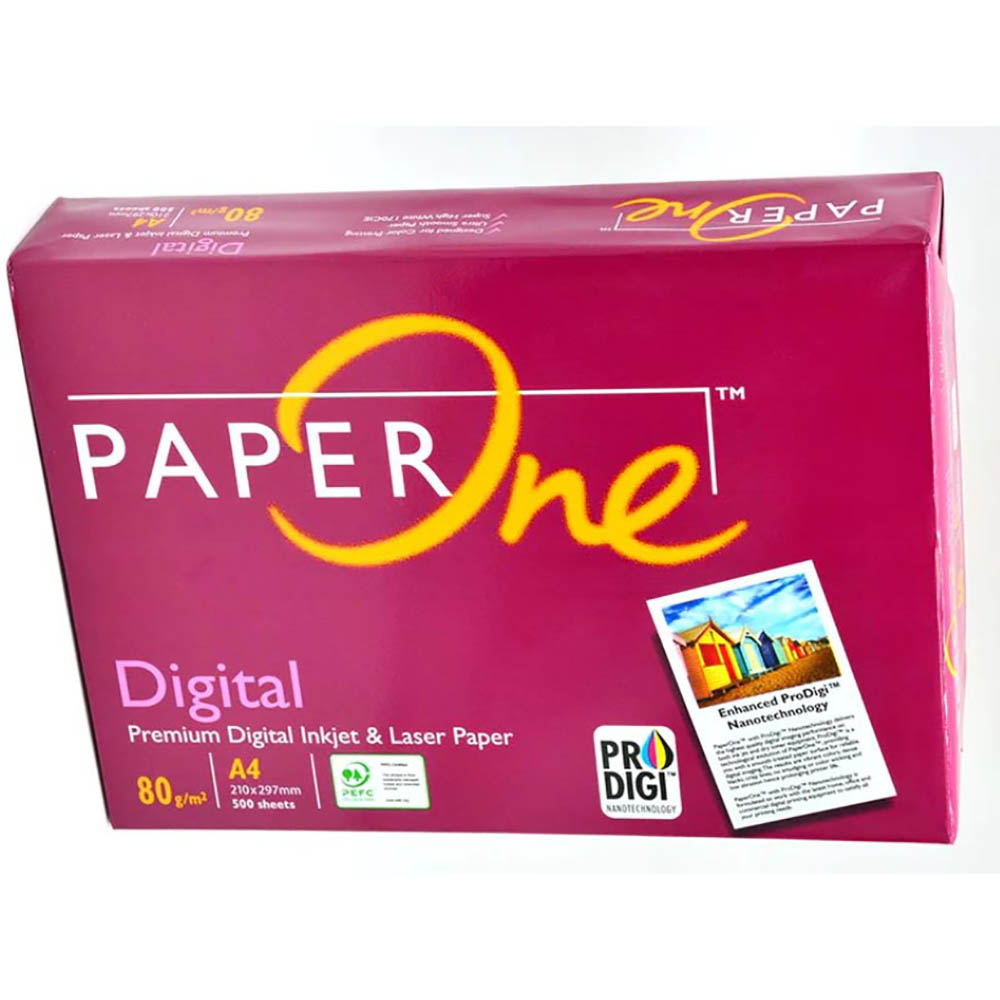Image for PAPERONE CARBON NEUTRAL DIGITAL COPY PAPER A4 80GSM WHITE PACK 500 SHEETS from Ross Office Supplies Office Products Depot