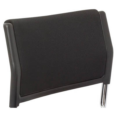 Image for RAPIDLINE WIMBLEDON VISITORS CHAIR ADDITIONAL BACK CUSHION BLACK from O'Donnells Office Products Depot