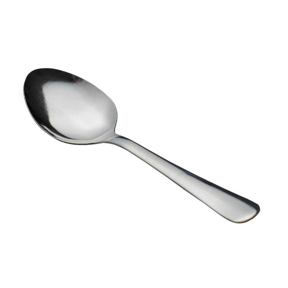 Image for CONNOISSEUR STAINLESS STEEL FLAT DESSERT SPOON 175MM PACK 24 from MOE Office Products Depot Mackay & Whitsundays